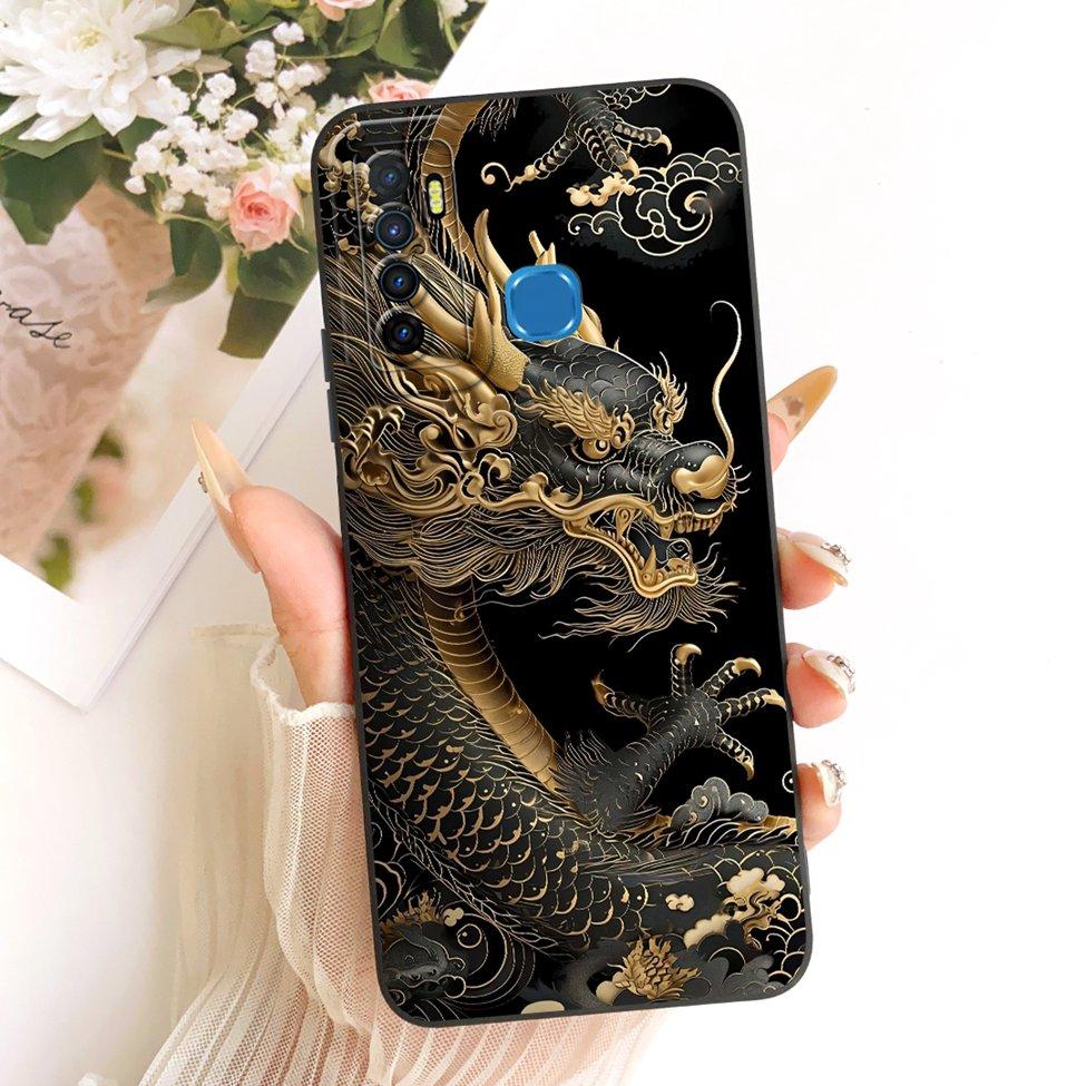 Casing For Infinix Hot 9 X655 X655C Phone Case For Infinix Hot 9 Pro X655F Cover Fashion Cartoon Cute Funny Painted Silicone