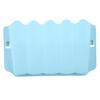 Simple Plastic Grass Feeder Pet Hay Bowl Dish Rack Holder Rabbit Rat(Blue)