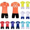 Mens Short Sleeve Soccer Uniform Set Quick Dry Athletic Sports Shirt and Shorts for Training Team Use