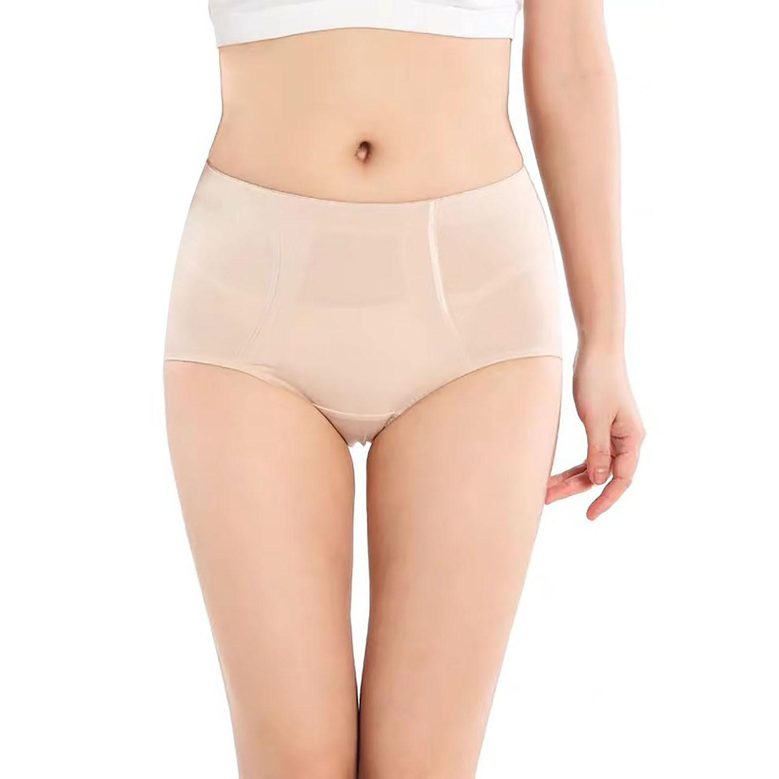 

Брюки с высокой талией, силиконовое нижнее белье, женские брюки, нижнее белье с плоской подошвой L бежевый