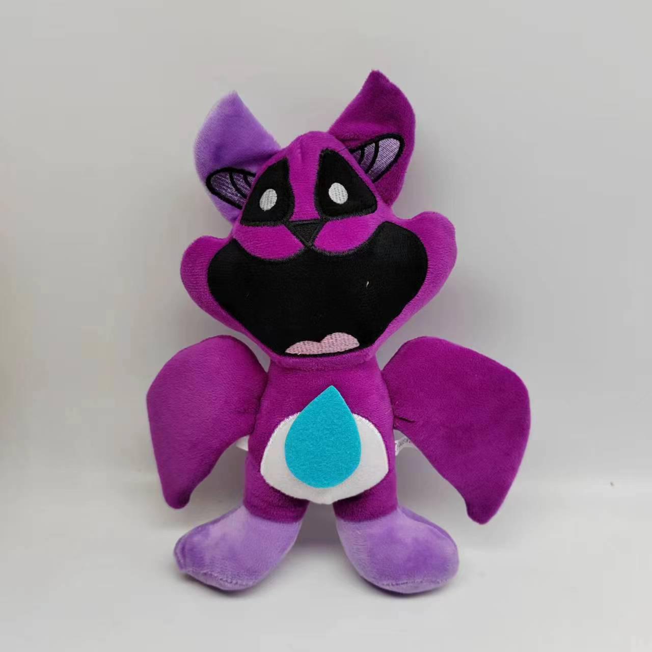 

«Усміхнені звірята: Пурпурова плюшева іграшка кота з великим ротом Standard Pack