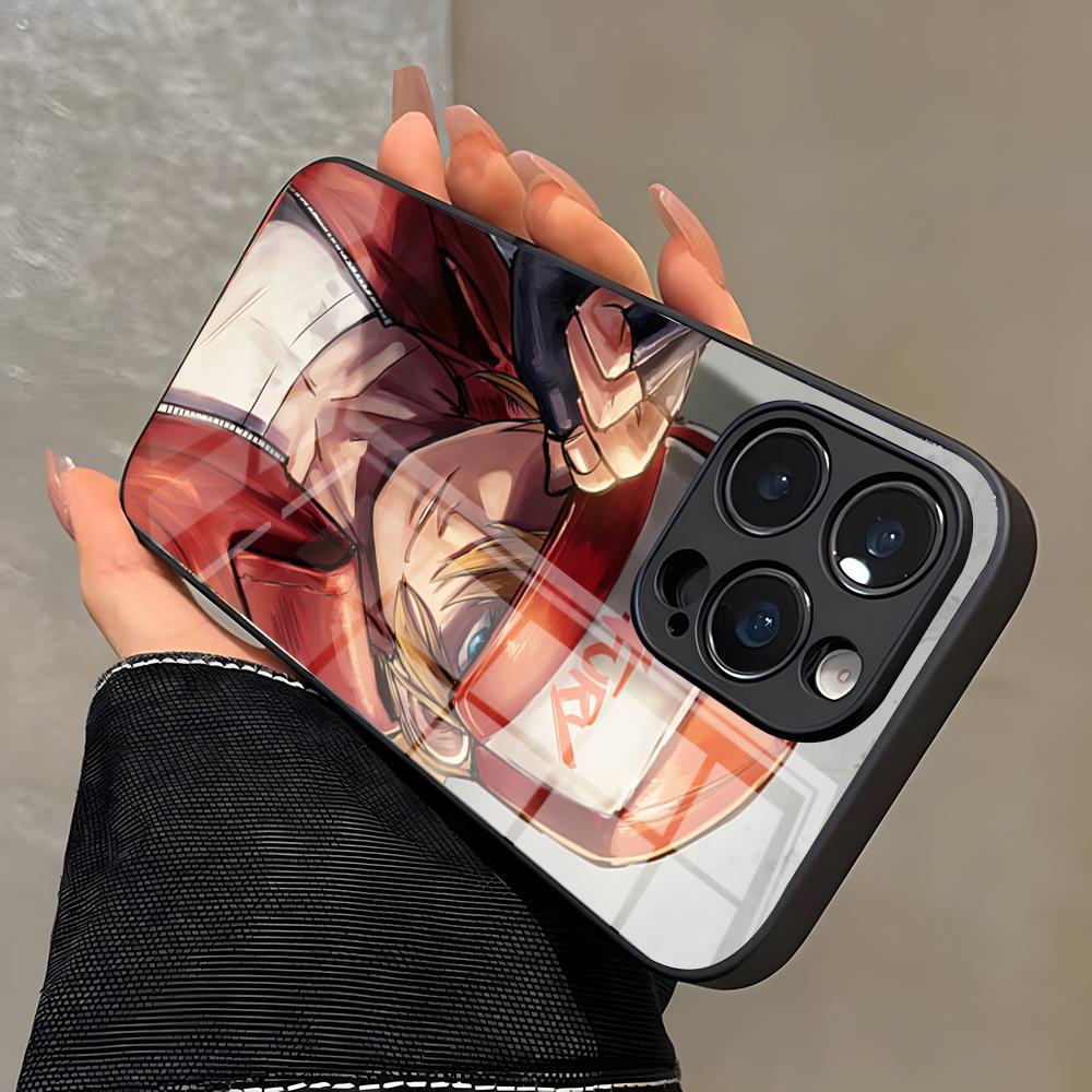 The King Of Fighters Phone Case For IPhone 17 Pro Max 16 15 14 Pro Max 13 11 X Xs Xr 8 7Plus Glass Cover