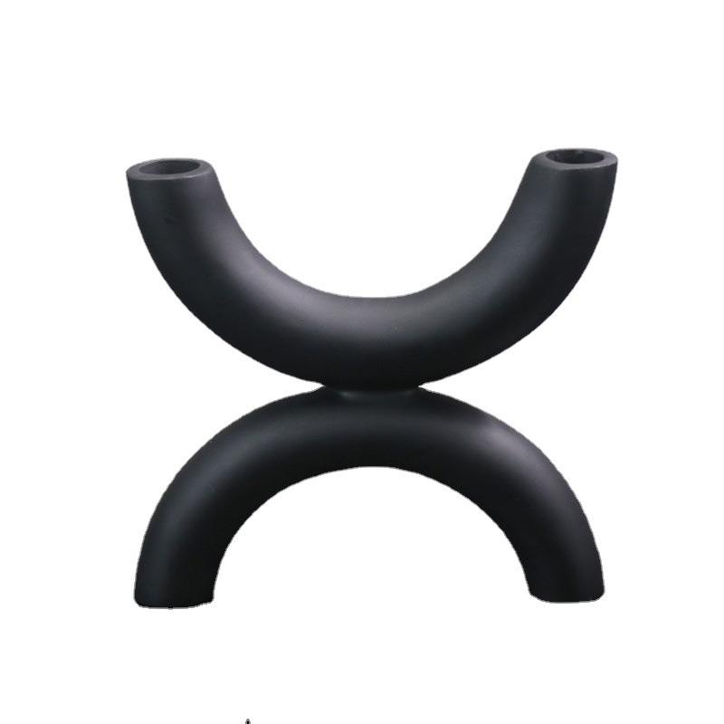 Modern and Simple Nordic Minimalist Semicircle Geometric Splicing Ornaments Flower Inserts Model House Sales Office Soft Decorations