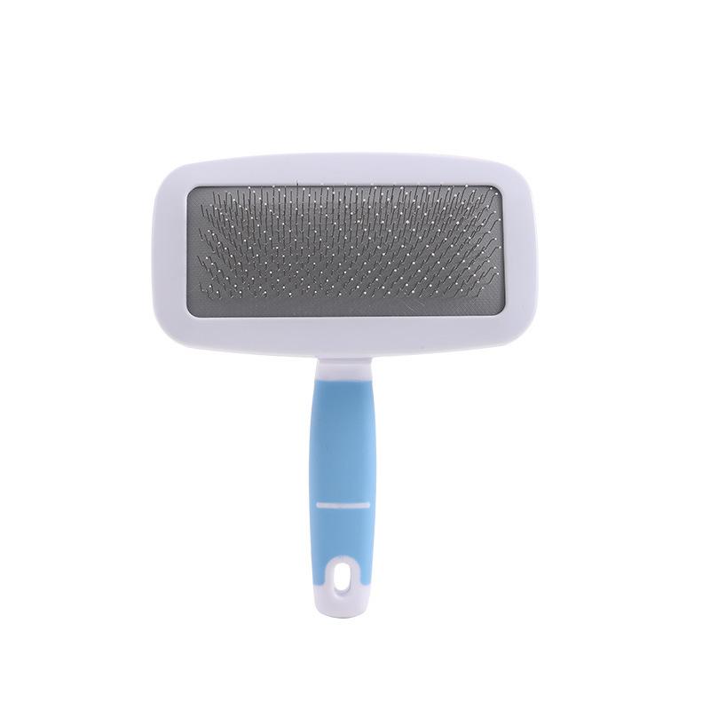 

New pet products, stainless steel needle comb, cat and dog hair removal comb, hair removal and knot smoothing brush