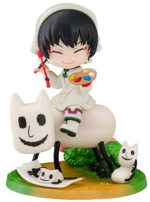 PROOF No Manga Hakotaniwa Total Height Approximately 120mm PVC Complete Figure "Hoozuki Reitetsu" "Shirataku & Nekokoko" Non-Scale Pre-painted