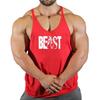 Gilet da Fitness Atletico da Uomo - Traspirante, Spalline Sottili, Cotone, Taglie Forti