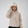 Goxo Woven Ballcap Smile Heart Beige