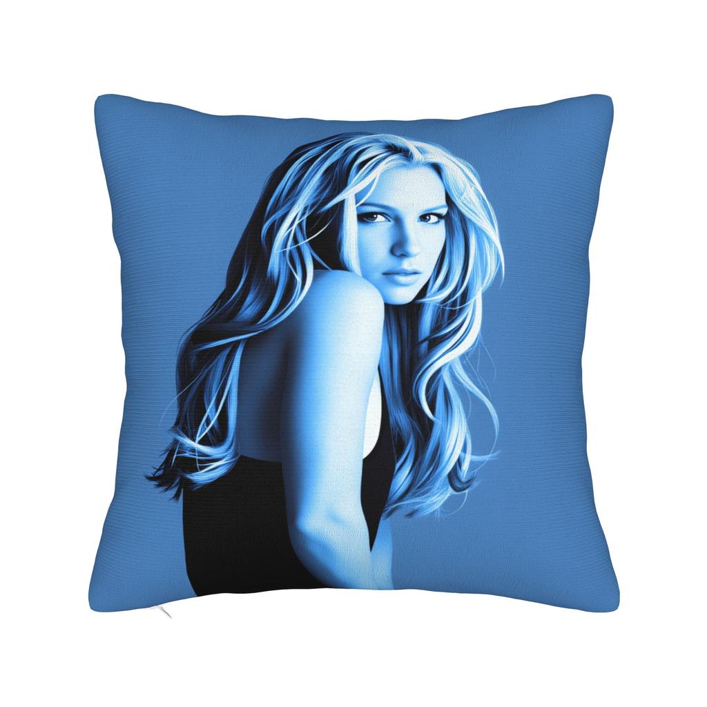 Singer B-Britneyy S-Pearss Pillow Case Design Pillow Cover Cute Funny Pillowcases For Office Car Home Decor