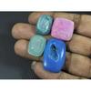15X20-19X30MM Dyed Window Druzy Agate Octagon Cabochon Gemstone 3Pcs Lot C-3728