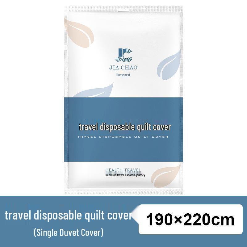 Disposable Non-Woven Four-Piece Bedding Set for Travel and Hotel Use