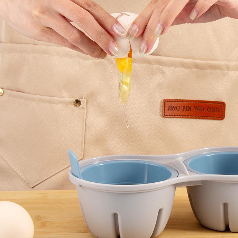 Creative Baby Food & Egg Steamer Cooker Mold - Soft-Boiled & Poached Egg Maker