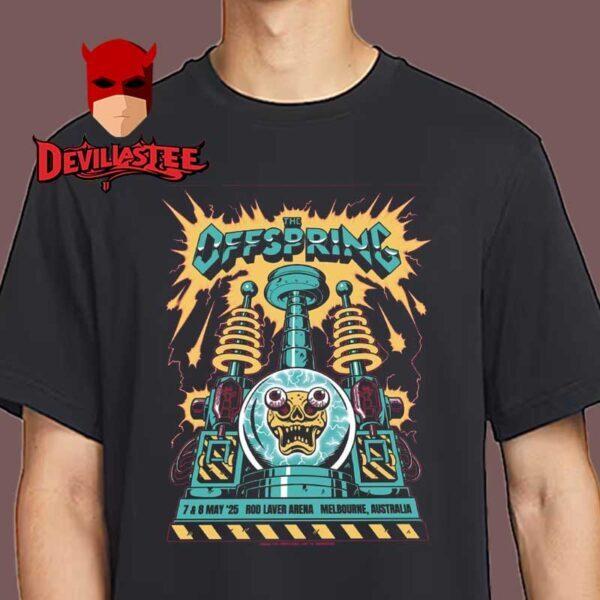 The Offspring Melbourne Australia 2025 Rod Laver Arena On May 7th 8th Shirt Unisex T-Shirt S