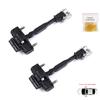 BDP1318-1 2 Pieces Front Door Hinge Stop Check Strap Limiter for Peugeot 208 e-208 Opel Corsa F Corsa-e 2019-On 9823211180