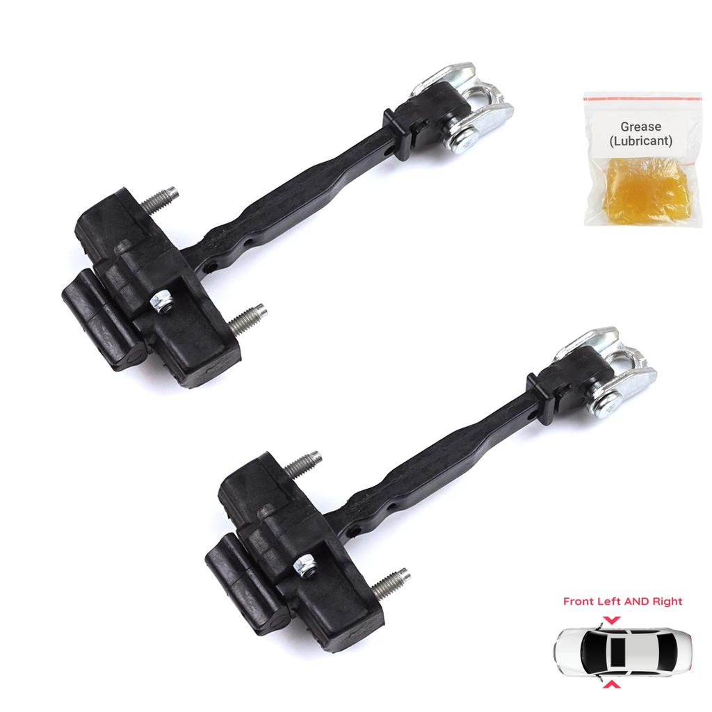 BDP1318-1 2 Pieces Front Door Hinge Stop Check Strap Limiter for Peugeot 208 e-208 Opel Corsa F Corsa-e 2019-On 9823211180