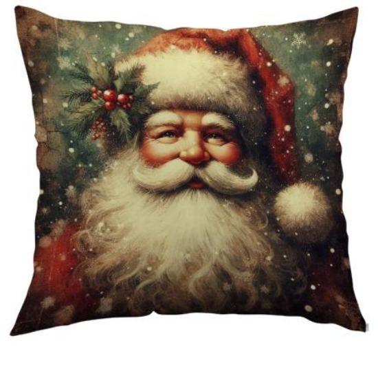 

Рождественская наволочка с принтом рождественской елки и кота, праздничная домашняя наволочка для подушки 45cm*45cm