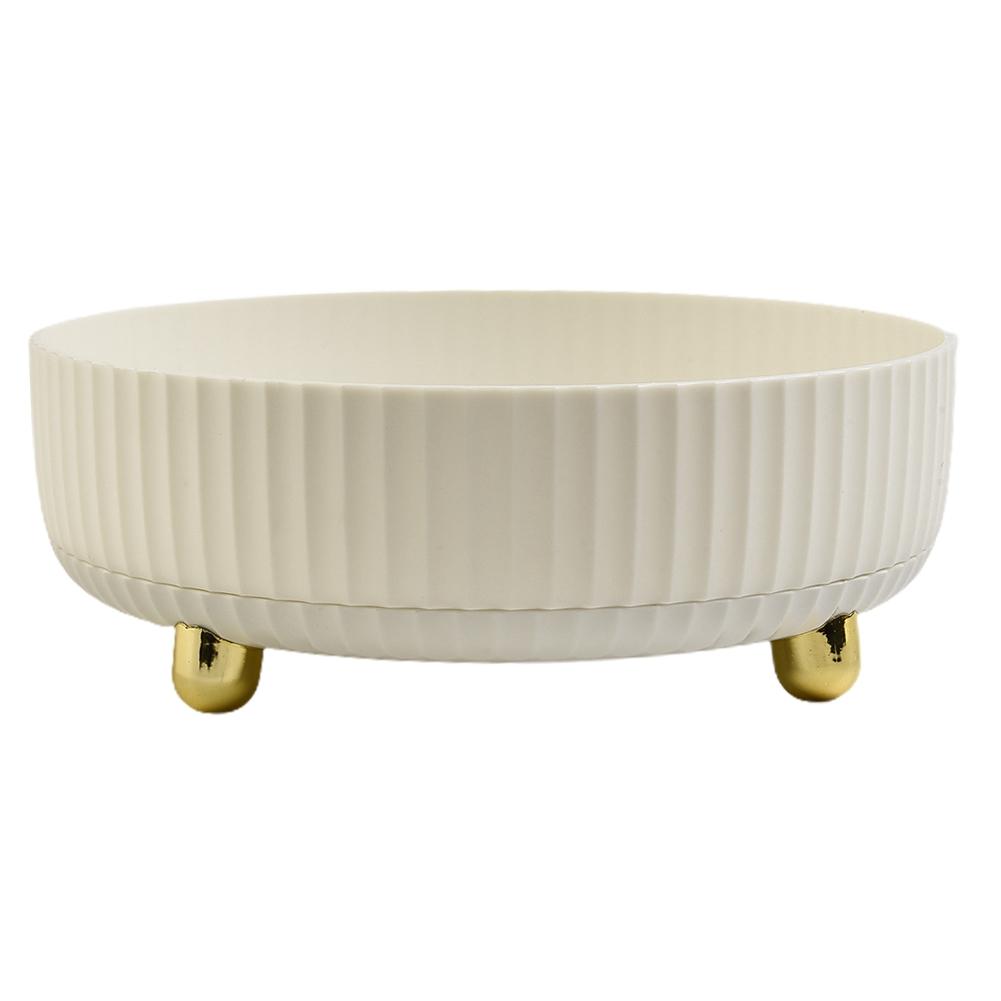 Weiß/grün/orange Rotierenden Regale Mit Abnehmbaren Tablett 22*7,5