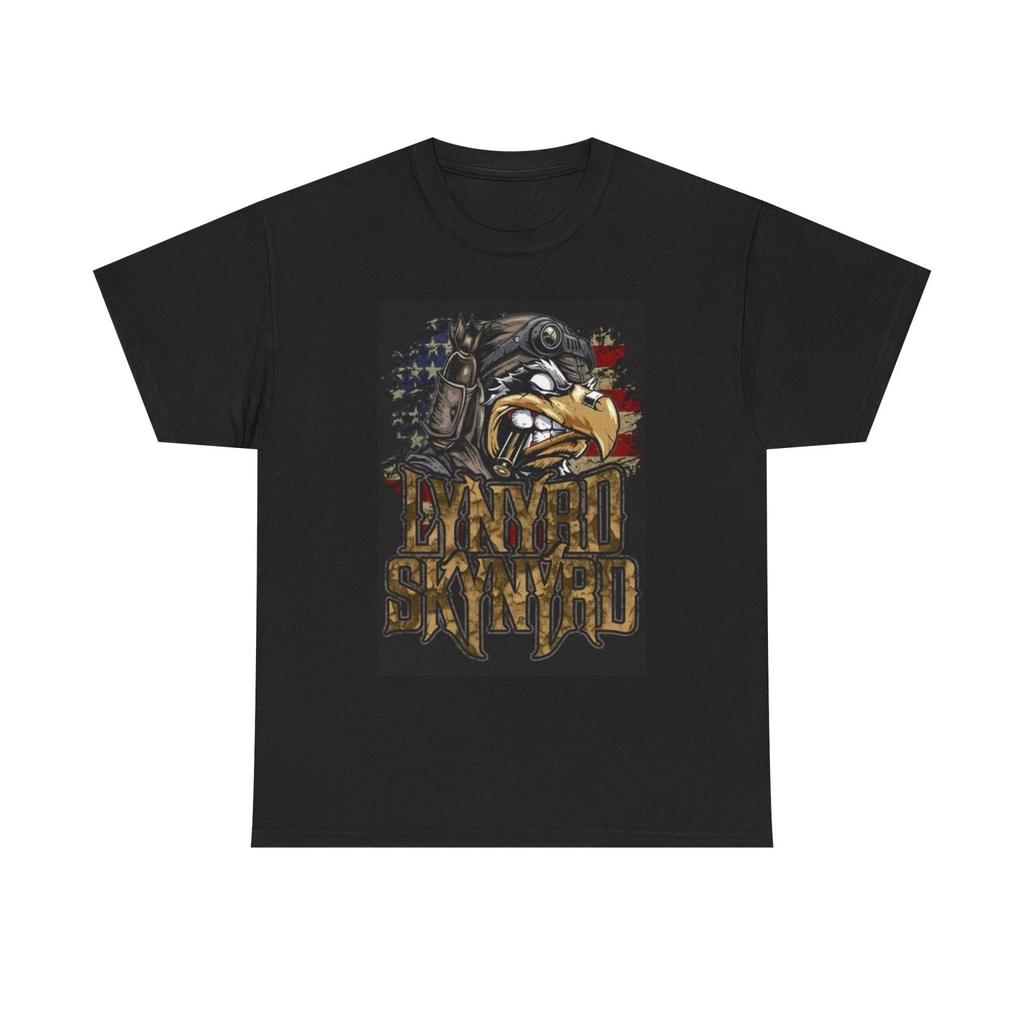 lynyrd Skynyrd Graphic T Shirt Vintage Bald Eagle America Rock Unisex Retro