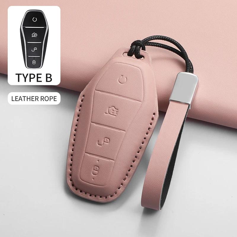 

For Byd Formula Leopard Super 5 Super 8 Super 3 9 Control Protect Cover Durable Accessories Pu Car Key Case Cover
