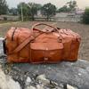 Genuine Leather 'Vintage Gym Weekend Bag Travel Duffle Overnight Luggage Men'