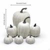 7 Pezzi Zucca Artificiale Stagionale in Schiuma Decorazioni Decorative per Artigiani,