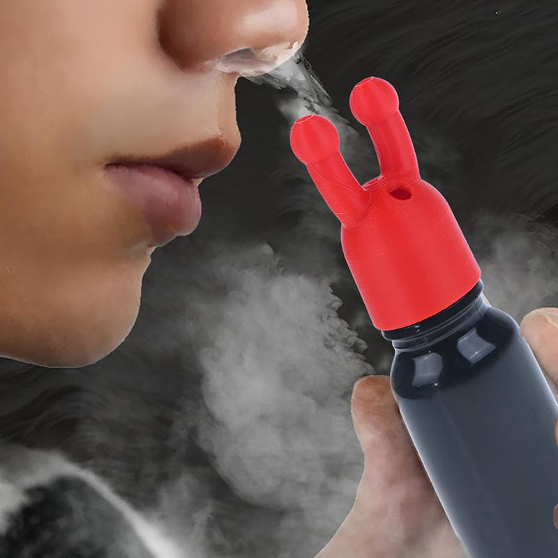 Leakproof Aromatic Essential Oil Inhaler with Red Cap – Miniature Dispenser for Aromatherapy and Perfume Application