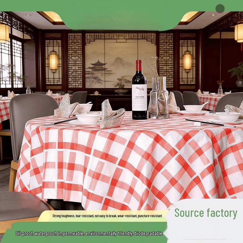 Lantuan Commercial Disposable Waterproof Tablecloth