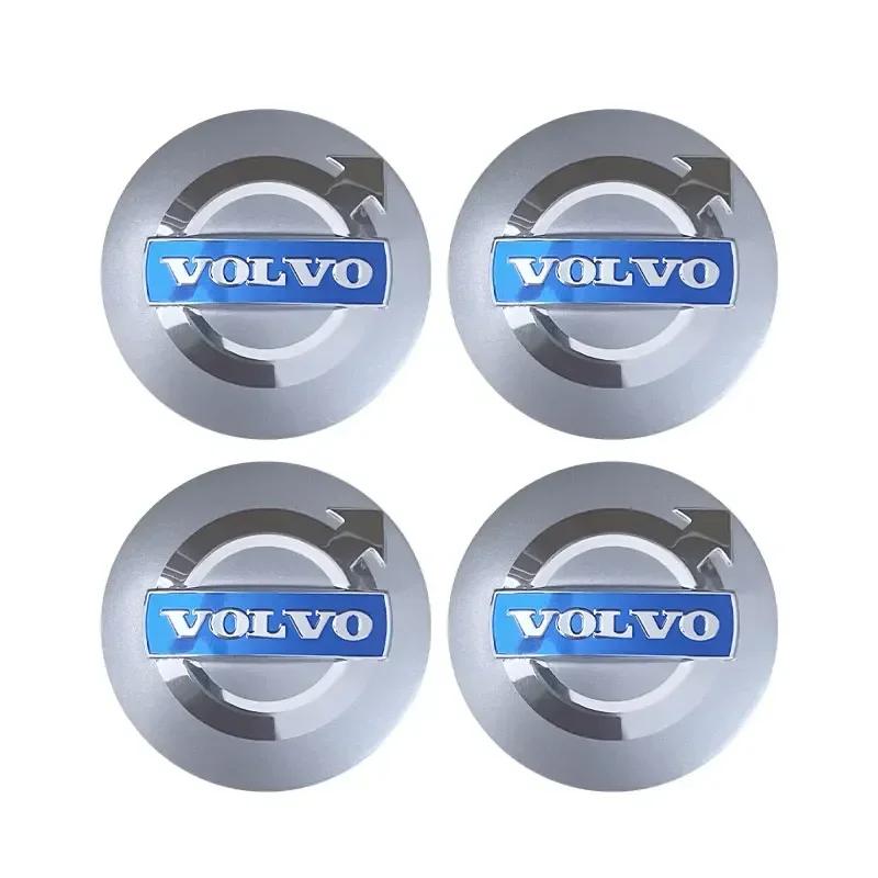 

4 шт. 56 мм Алюминиевая эмблема Наклейка на колпаки ступиц центра колеса автомобиля для Volvo XC90 S60 V40 XC60 S80 S40 V70 V50 S90 T6 V60 V90 XC40 C30