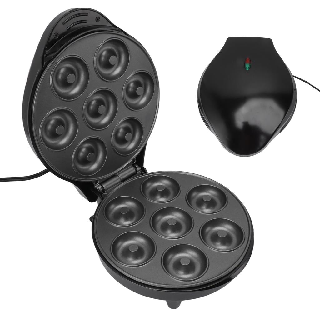 Stroj na výrobu koblih Vyrobí 7 koblih Vysoký výkon Mini stroj na koblihy na snídani Svačiny Dezerty