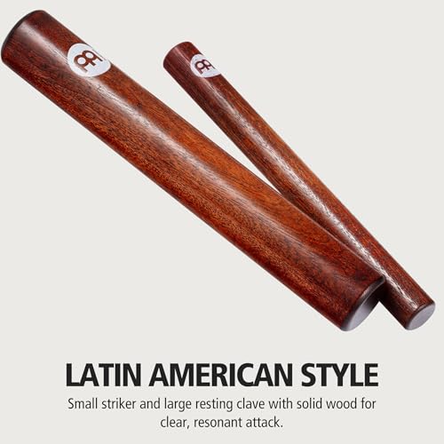 Meinl Percussion Claves CL5HW 8" & 7" Latin Rhythm
