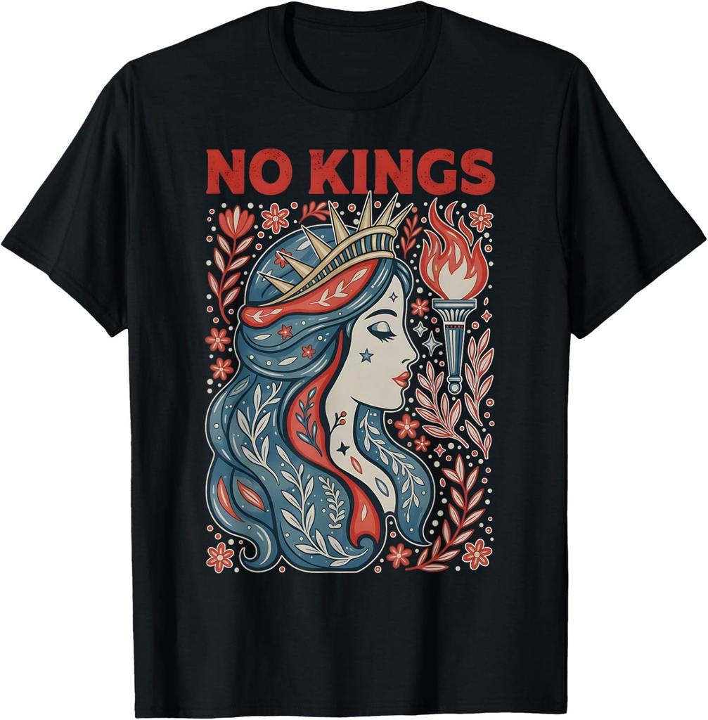 Retro No King Vintage No Kings Graphic Unisex T-Shirt
