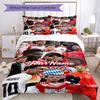 Bayern Monaco Personalizza il tuo nome Set Biancheria da Letto Copripiumino Traspirante con Federe Decorazione per la Casa Regalo di Compleanno