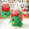 Christmas Pet Clothes Dog Coat Cat Clothing Puppy Cosplay Santa Tree Costume Happy Festival Coat Supplies Puppy Vest Clothes