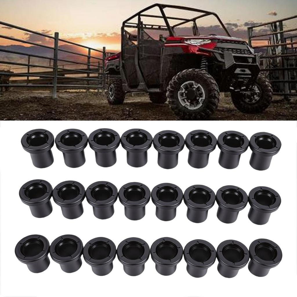 24PCS Front A Arm Bushing Kit Rubber Front Suspension Control A Arm   Bushings Replacement for       700 4X4 Efi 2006 - 2008