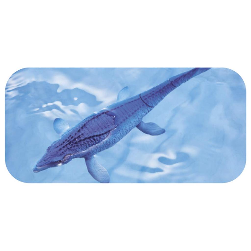 Takara Tomy "Ania AL-07 Mosasaurus (Floating Version)" Animal Dinosaur Realistic Moving Figure Toy