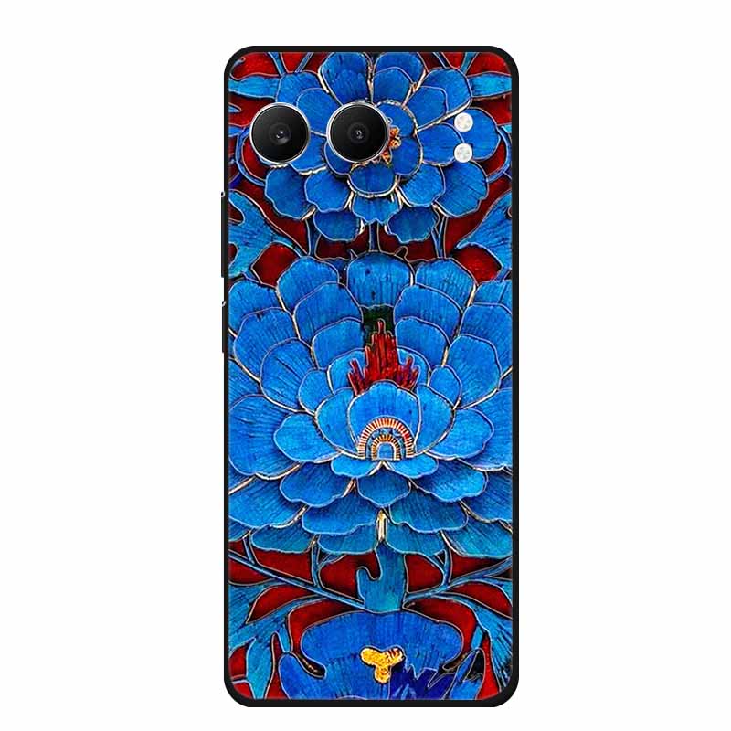 Θήκη 3D Ανάγλυφη Για Κινητό OnePlus Nord 4 Θήκη Τηλεφώνου Ανάγλυφα Λουλούδια Σιλικόνη Μαλακό Πίσω Κάλυμμα Για OnePlus Nord 4 Θήκη Nord4 Funda Coque