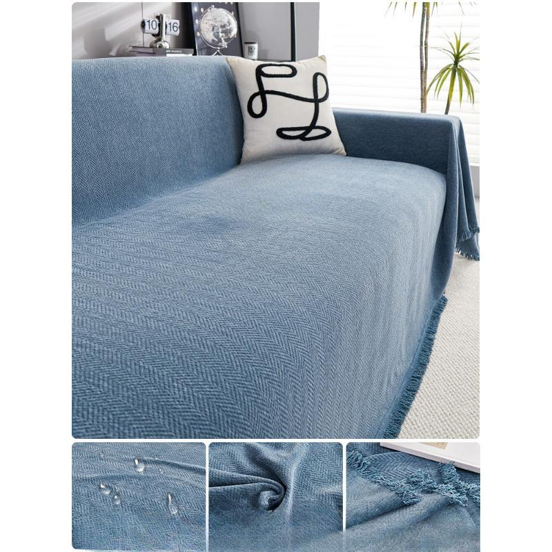 Chenille Sofa Towel Cover Cloth Sofa Cushion Four Seasons Universal High Sense Full Covered Universal Cover Cover Blanket