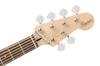 Squier by Series Jazz Bass VI Laurel Fingerboard Black Pickguard Black Metallic Squier Fender/Affinity [6-string Bass]