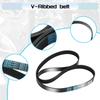 8PK2515 8PK2513 8PK2514 Car Generator Belt Air Conditioner 8 Rib Multi V Drive Belts Ribbed V Belt For Ford MERCEDES-BENZ SETRA
