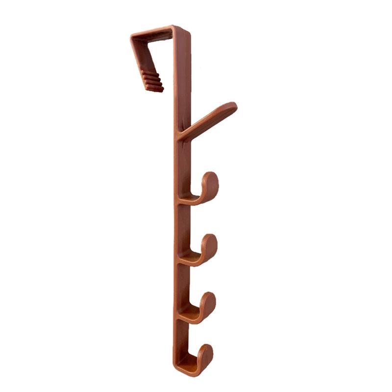 

1PC Door Hanger Hook Hanging Racks Cupboard Cabinet Rack Hat Clothes Bag Hanger кавовий