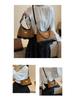 Retro Diamond Suede Crossbody Bag - Women's Versatile Color Block Shoulder Bag 2025