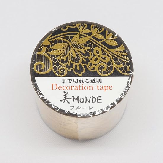 Made in Japan GR-4081 Kamiiiso Fleurie (Gold Foil) 35mm x 3m