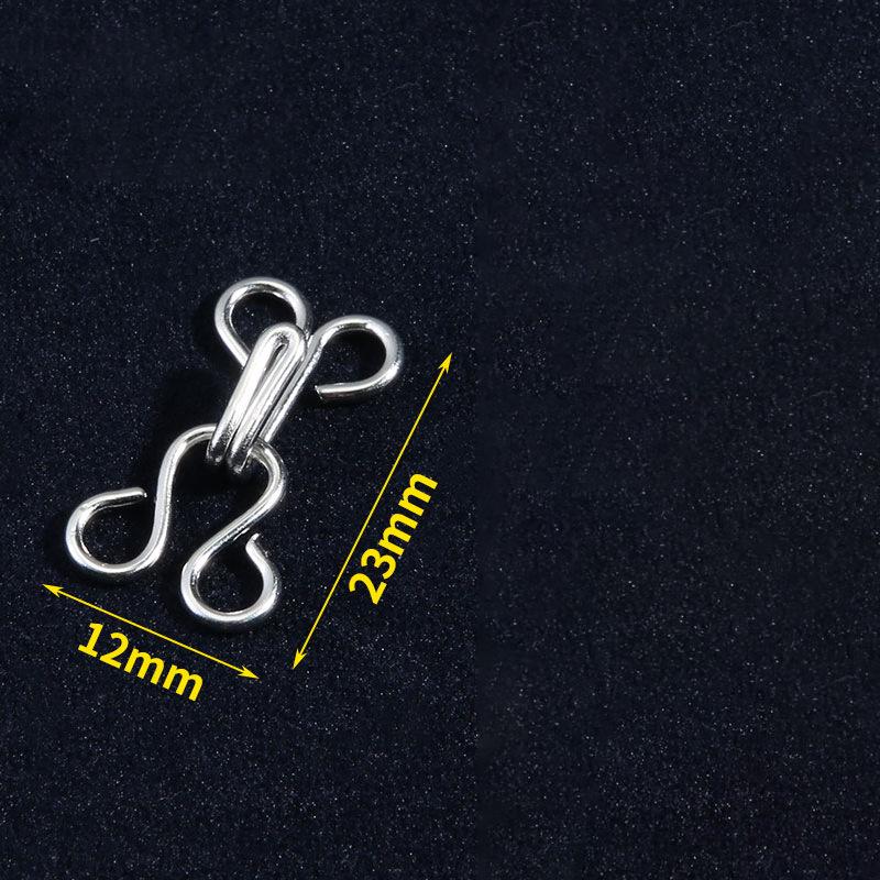 High-Grade Metal Invisible Collar and Underwear Hook Button for Anti-Exposure