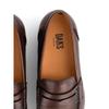 Daks Men S beSt Comfort Saffiano Penny loaferS Drm603ke20  Brown 