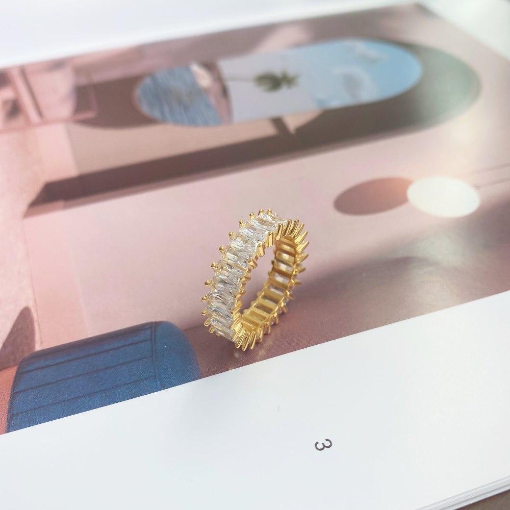 

Красочное кольцо из стерлингового серебра 925 пробы с трансграничными взрывами, женское нишевое кольцо нерегулярной формы, кольцо Daily Joker со сложенным цирконом, относится к 5