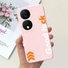 Cool Fashion Moon Printed Case For Honor X7b Candy Color Soft Silicon TPU Shockproof Phone Cases For HonorX7b X 7B 4G CLK-LX2