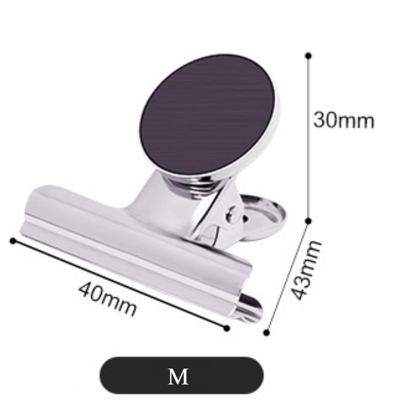 10pcs New Round Magnetic Clip Note Metal Magnet Clip Hand Ledger Magnet Clip Refrigerator Magnetic Clips Fridge School Office Supplies