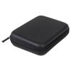 EVA Hard Carrying Case Charger U Disk Zipper Pouch Shockproof Tech Gadgets Portable Case Waterproof for Earphone/Charging Cable