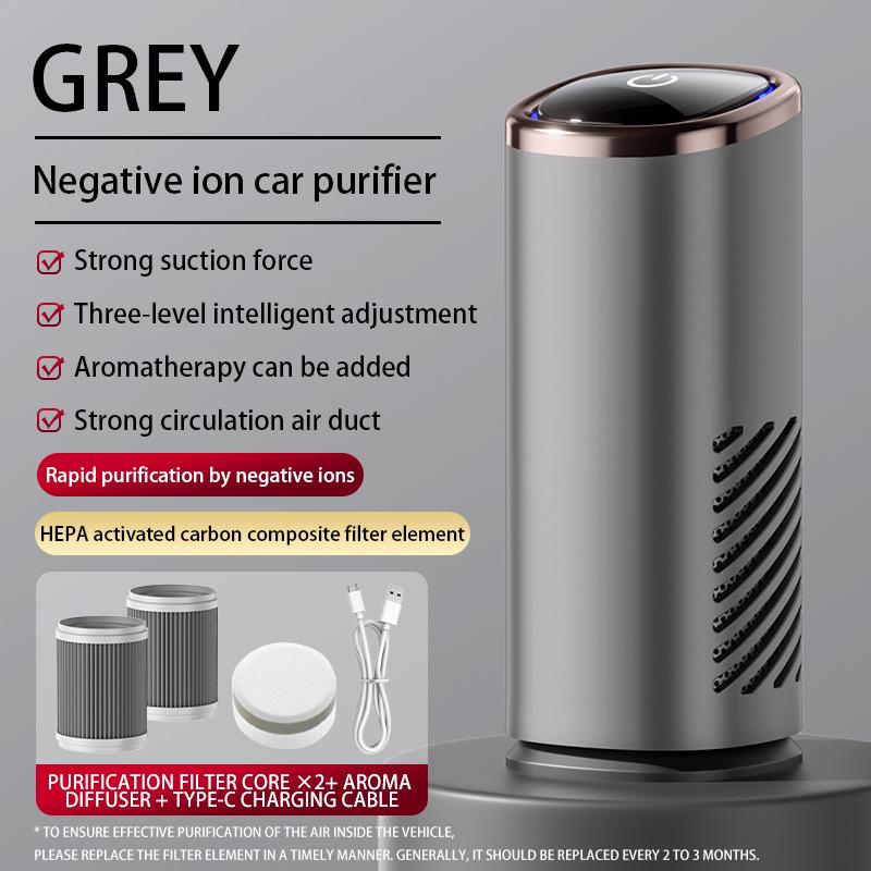 Desktop USB Air Purifier: Remove Smoke & PM2.5 - 2026 Holiday Gift