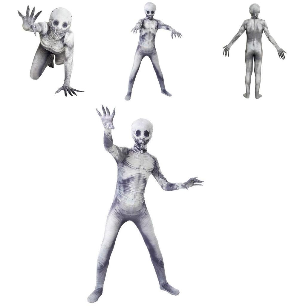 High Quality And Terrifying The Rake Morphsuit Halloween Costume For Kids And Adults