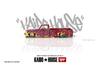 True Scale Miniature Model Car Chevrolet Silverado Dual On Fire V1 Red and Flame Limited Edition Diecast Model Car by Kaido House KHMG127 1/64